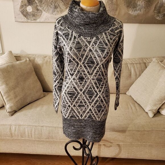 Papillon Cozy Sweater Dress sz Medium - Picture 2 of 11
